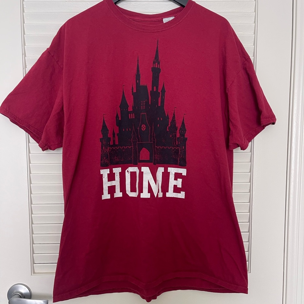 Disney Castle Graphic T Shirt “home”